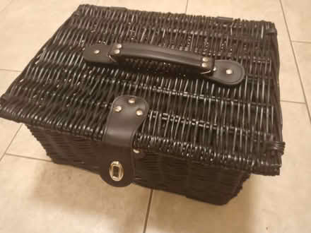 Photo of free M&S Wicker Basket (Magor NP26) #2