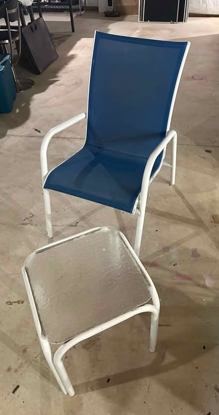 Photo of free Sling chairs, side tables, table (near TurkPark 1) #1