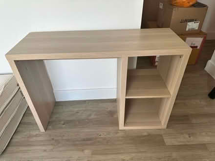 Photo of free IKEA Kallax Desk (Thames Barrier Park E16) #1