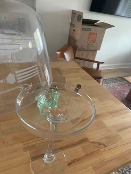 Photo of free Small glass dessert display (Petworth) #1