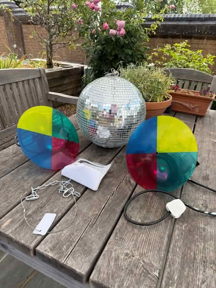 Photo of free Mirror ball and spot lights (Southgate N14) #4
