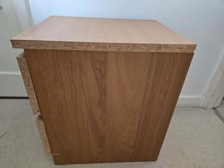 Photo of free IKEA Malm Two Drawer Bedside Table. (Bozeat NN29) #3