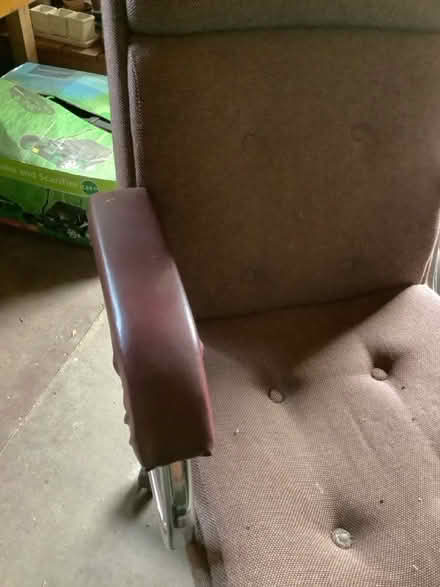 Photo of free Large, computer armchair on wheels (Holmeswood L40) #4