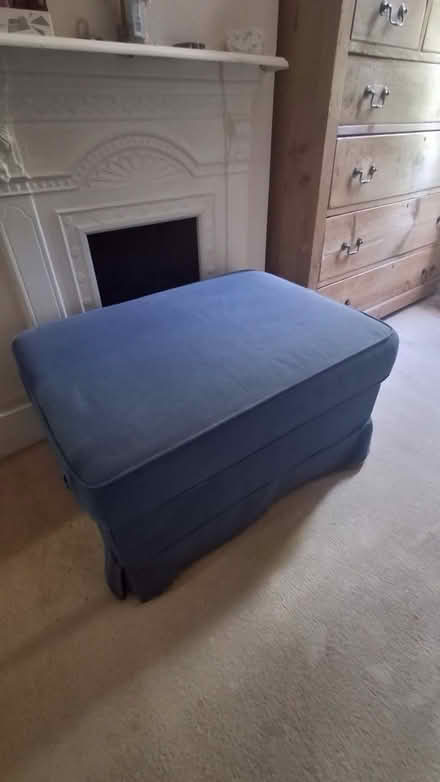 Photo of free IKEA Ektorp sofa & footstool with storage. (Bengeo SG14) #3