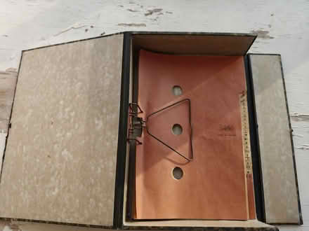 Photo of free Vintage box file with A4 dividers (Friern Village N11) #2