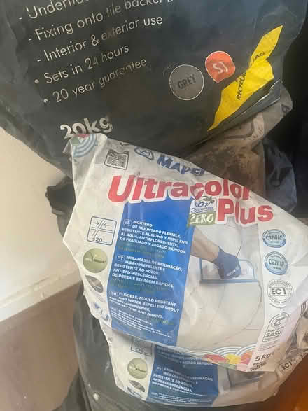 Photo of free Adhesive and Grouts and Tile spacer (Aldgate East, London E1) #2
