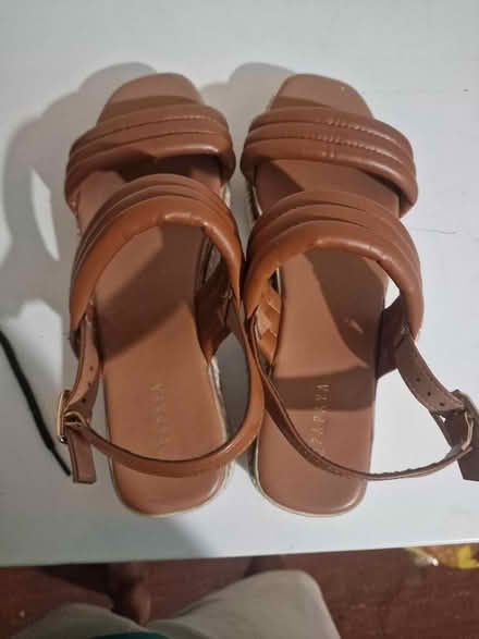 Photo of free Brown sandals (Pollards Hill, CR4) #1