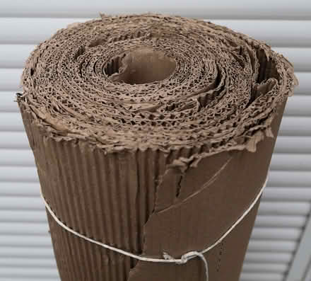 Photo of free Roll of corrugated cardboard (Weybridge KT13) #1