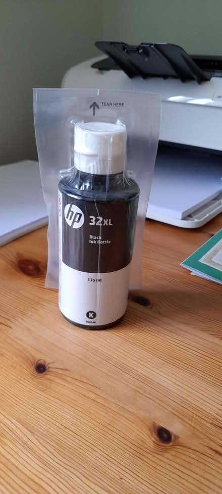 Photo of free Bottle HP Black Ink (Martlesham Heath IP5) #1