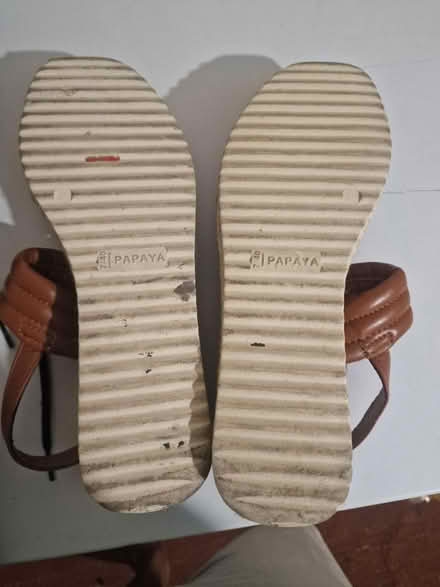 Photo of free Brown sandals (Pollards Hill, CR4) #3