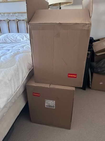 Photo of free cardboard boxes (large) x 6 (Sion Hill BA1) #1