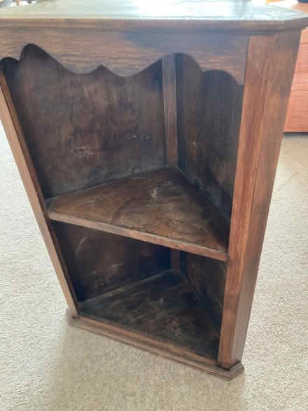 Photo of free Wooden corner cupboard (Pannal HG2) #3