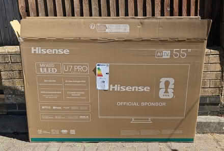 Photo of free Cardboard Box for 55" TV (PL4 Greenbank.) #1