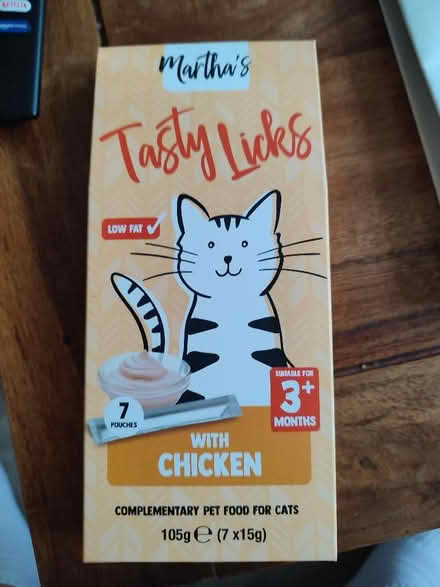 Photo of free Tasty licks. Cat treats (Kenton NE3) #1