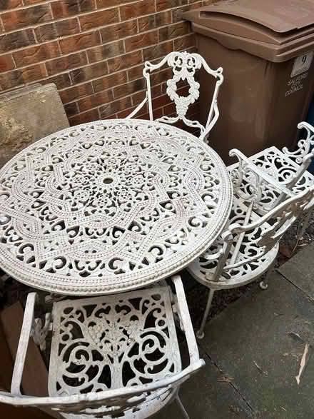 Photo of free Garden table and chairs (Salford M7) #2