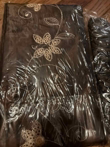 Photo of free Shower curtain with rings (Stuyvesant Heights) #3