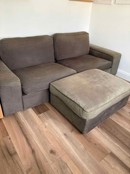 Photo of free Couch and foot stool (Stillorgan) #1
