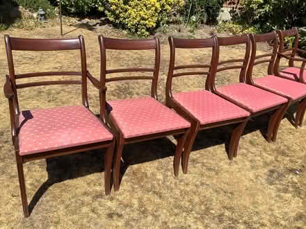 Photo of free 2 carvers and 4 chairs (West Chiltington rh202lb) #1