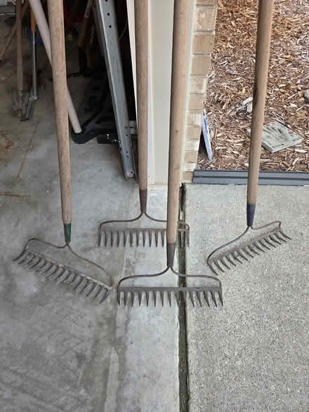 Photo of free Steel rakes (Howell) #1