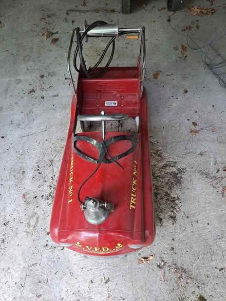 Photo of free Metal Children's Ride In Firetruck (winnetka) #1