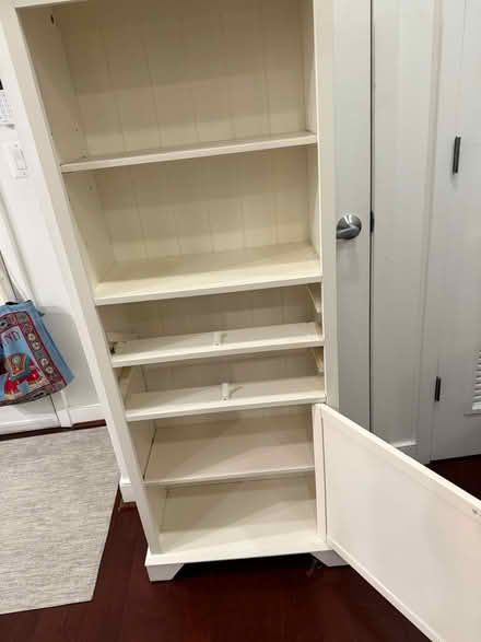 Photo of free Small cabinet with shelves (Arlington) #1