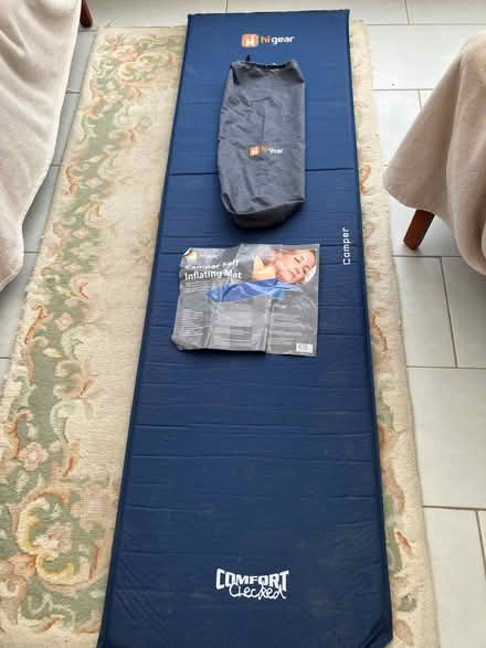 Photo of free Blue mat for camping (Rothley LE7) #1