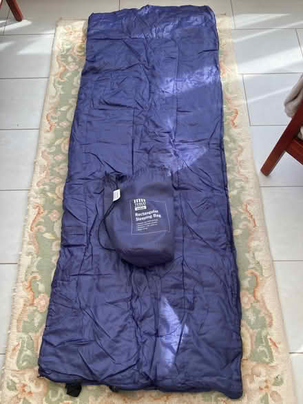 Photo of free Blue Tesco sleeping bag (Rothley LE7) #1