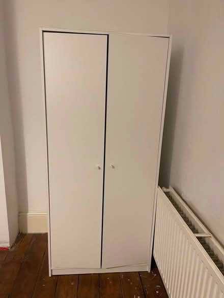 Photo of free White IKEA KLEPPSTAG wardrobe (Hove Station area BN3) #1