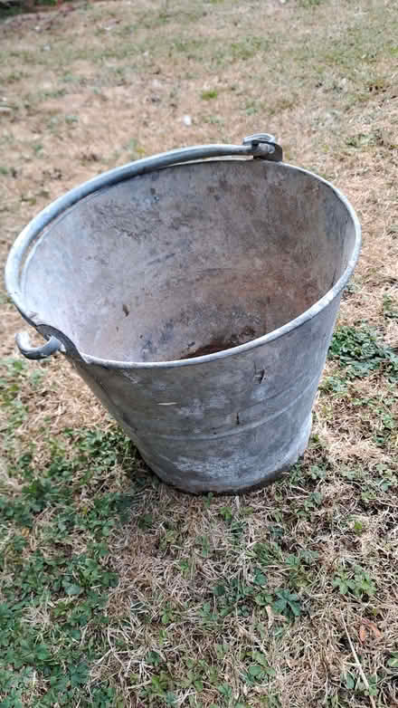 Photo of free Old metal bucket. (Sherrard's Green WR14) #1