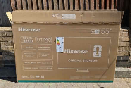 Photo of free Cardboard Box for 55" TV. (Lipson PL4) #1