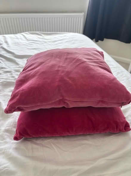 Photo of free x2 small cushions (Bs15 4ub) #1