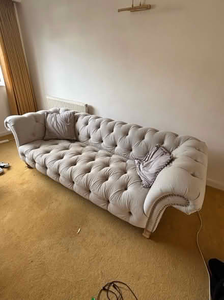 Photo of free Large grey sofa (Harborne B15) #1