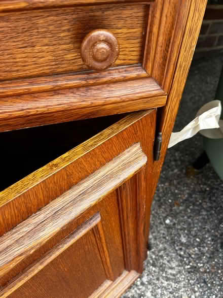 Photo of free real wood vintage bereau writing desk (Bexley DA5) #3