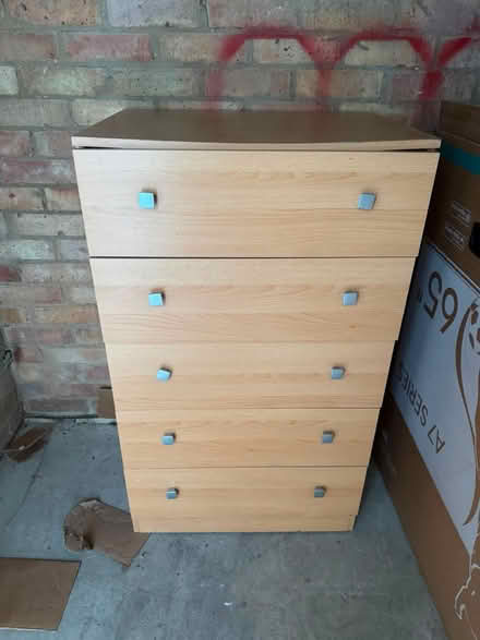 Photo of free 5 Drawer Chest (Billericay) #1