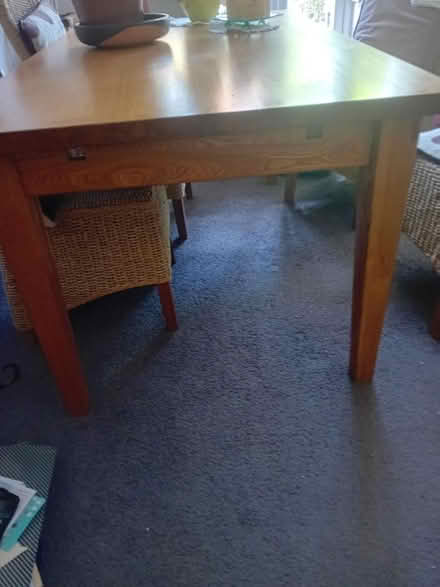 Photo of free Wooden headboard & dining table (Stockport SK2) #2