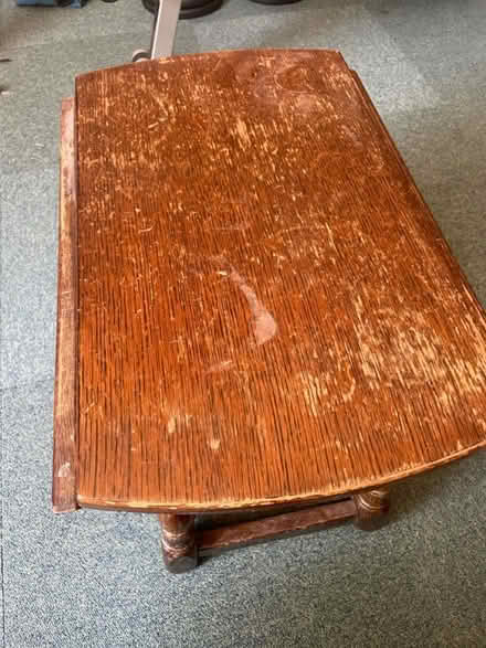 Photo of free Small wooden leaf table (West Ewell KT19) #1