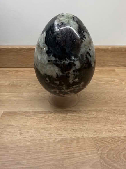 Photo of free Large, polished stone/crystal egg (Corner Lane, Leigh WN7) #2