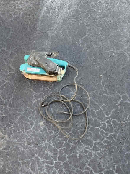 Photo of free Makita Electric Belt Sander (Spotsy Near Courtland HS) #1
