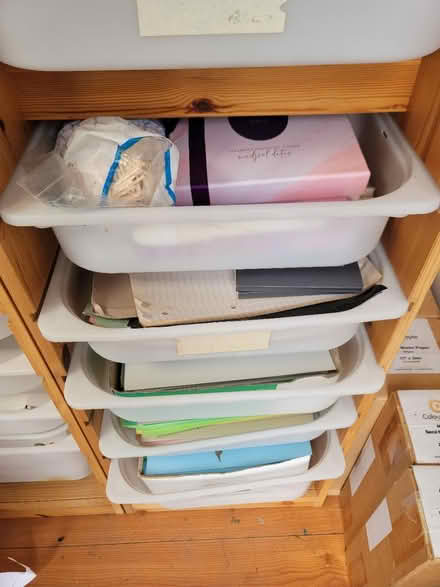 Photo of free Tall storage draws + craft stuffs (Rotherham S60) #2