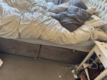 Photo of free Kingsize bed frame and mattress (Chislehurst BR7) #3