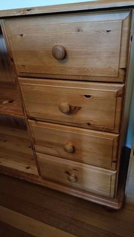 Photo of free Chest of drawers with shelving (Shirley CR0) #3