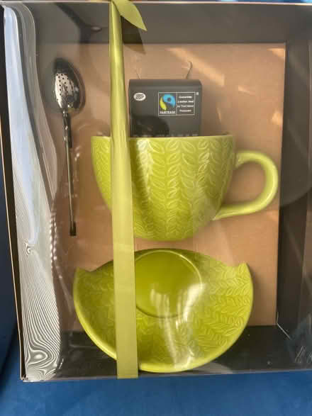 Photo of free Large cup and saucer (Gorse Hill M32) #1