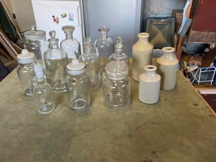 Photo of free Glass and stone ware bottles and jars (Dunblane FK15) #1