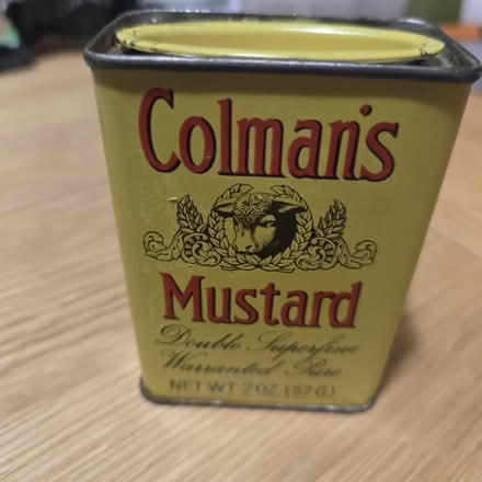 Photo of free Vintage Colman's Mustard Tin (Mt.Pleasant and Eglinton area) #1