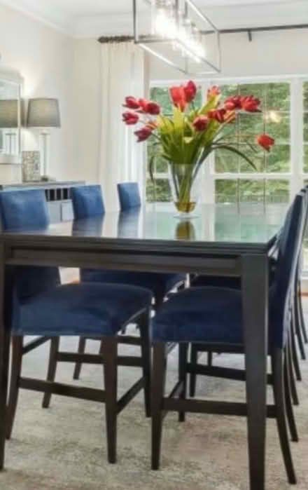 Photo of free Artificial flower arrangement (White plains) #3