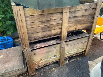Photo of free Two wooden planters (Palmerston CF63) #1