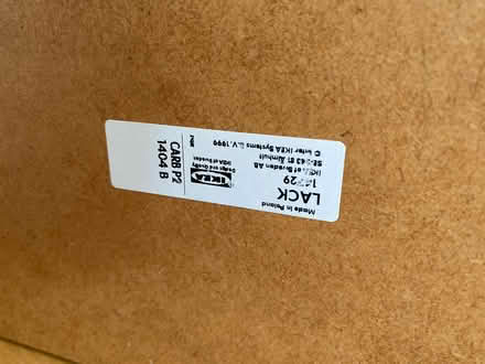 Photo of free Lack IKEA table (Clontarf) #2