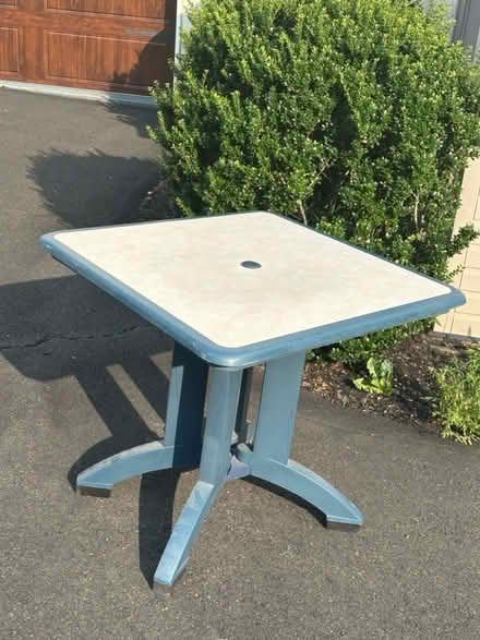 Photo of free Sling chairs, side tables, table (near TurkPark 1) #4