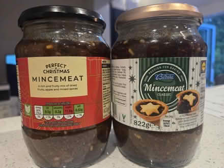 Photo of free 3 large jars of mincemeat (Frimley) #1