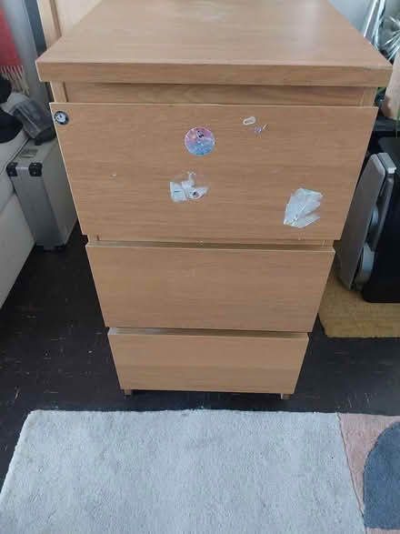 Photo of free Malm 3 drawer chest (Leytonstone, E11) #1